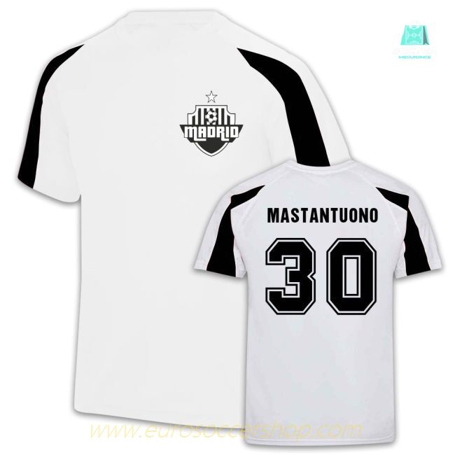 Mastantuono Real Madrid Sport Training Jersey (White)