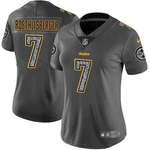 Authentic Pittsburgh #None Gray Static Limited NFL Jersey official