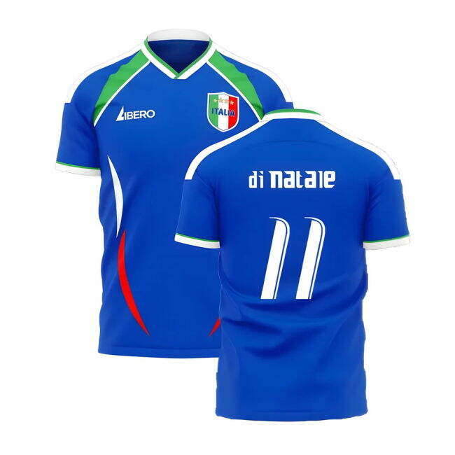 DI NATALE 11 Italy International Team Supporter Shirt - Adults Version