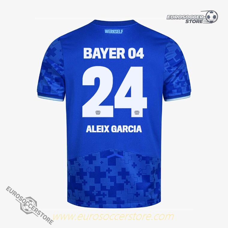 ALEIX GARCIA's 24 Third Jersey for Bayer 04 Leverkusen during the 25-26 season.