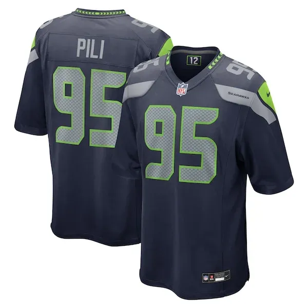 Performance Seattle Seahawks Game Jersey - Premium Navy NFL Fan Jer...