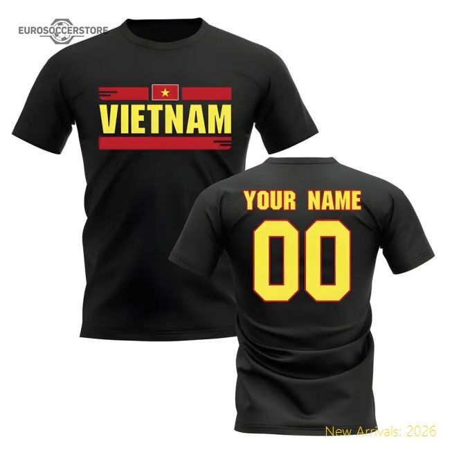 Top Personalised Vietnam 20242025 Regular Shirt Breathable