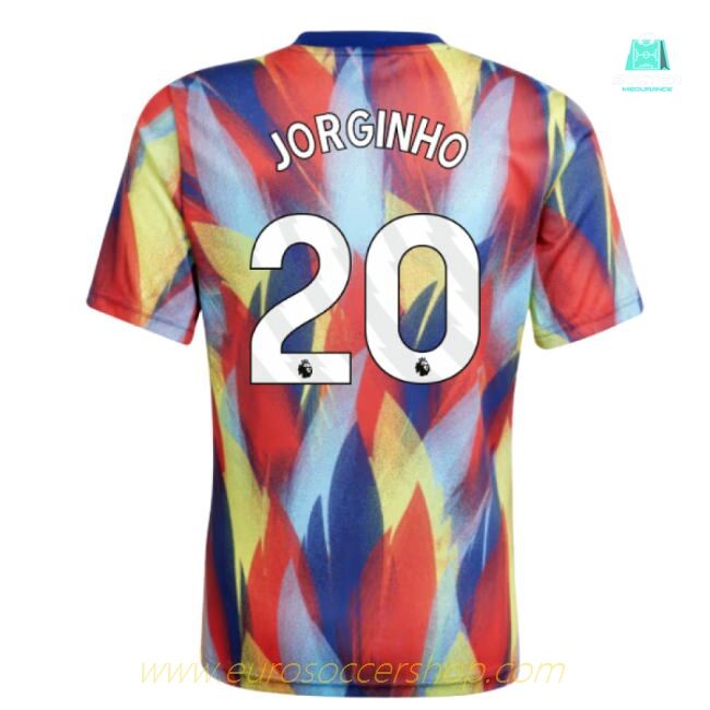 2025-2026 Arsenal Pre-Match Shirt (Victory Blue) - Kids (Jorginho 20)