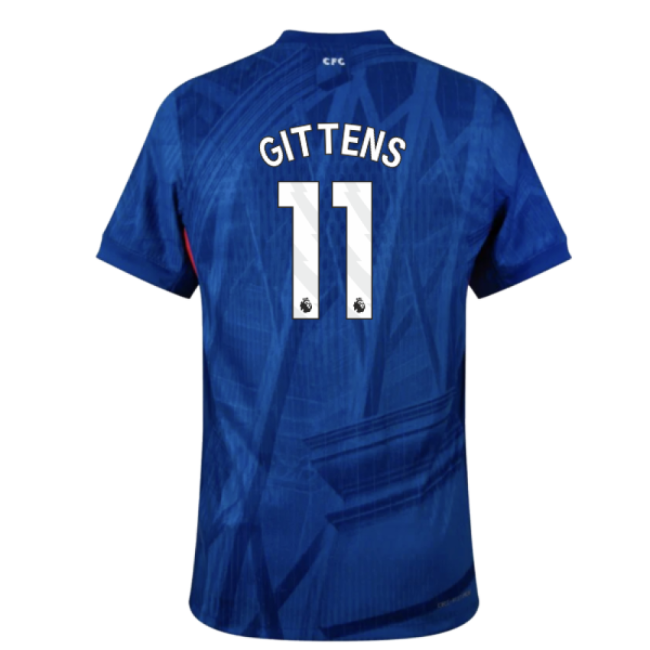 2025-20 Chelsea Home Football Kit Gittens Printing L M S