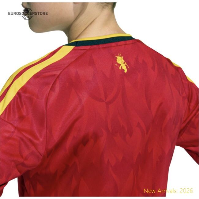 Belgium 2026-2027 Authentic Home Jersey (bel) Moisture-management