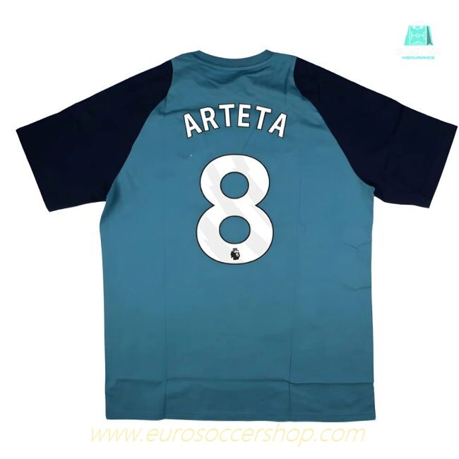 2025-2026 Arsenal Training Tee (Blanch Blue) (Arteta 8)