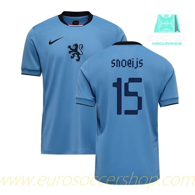 High Quality 2025-26 Edition Holland Away Shirt Children (Snoeijs 15)
