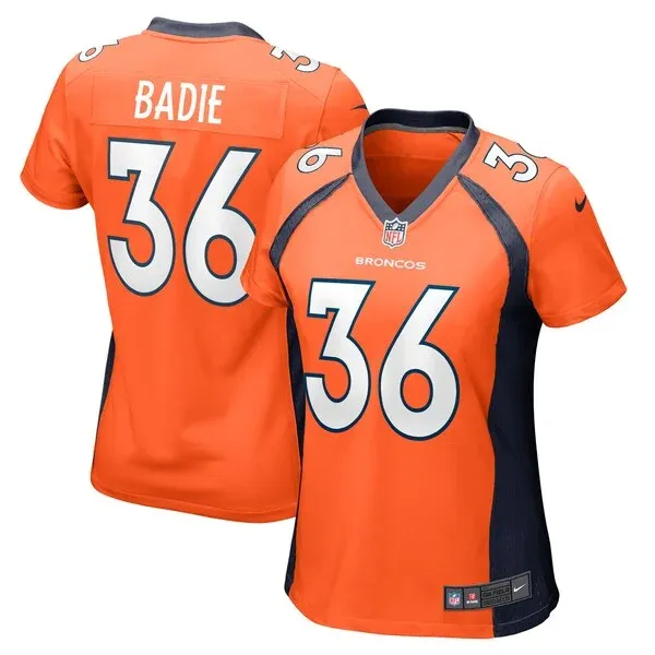 None Game NFL Jersey - Orange | High-Quality Football Apparel