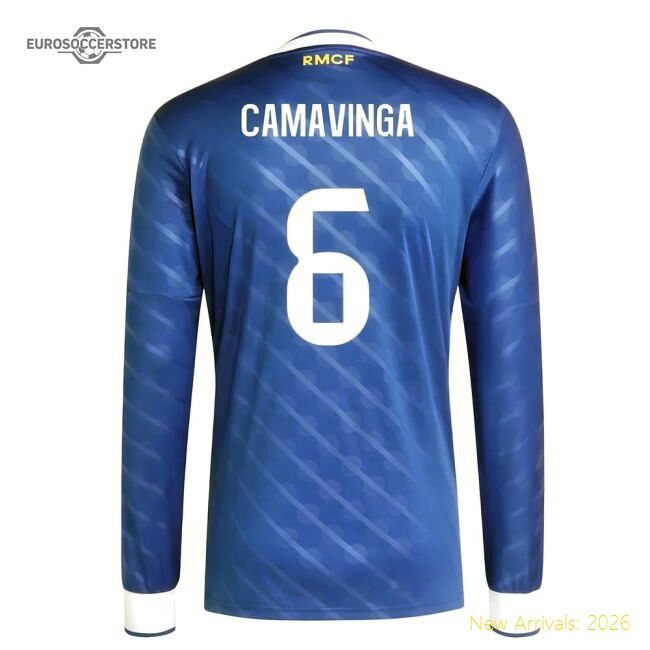 Match-ready Third Real Madrid Camavinga Jersey 2025-2026