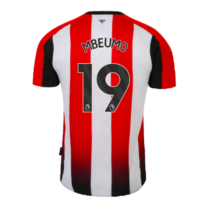 Official Licensed Authentic Brentford Brentford Home Shirt Mbeumo ...
