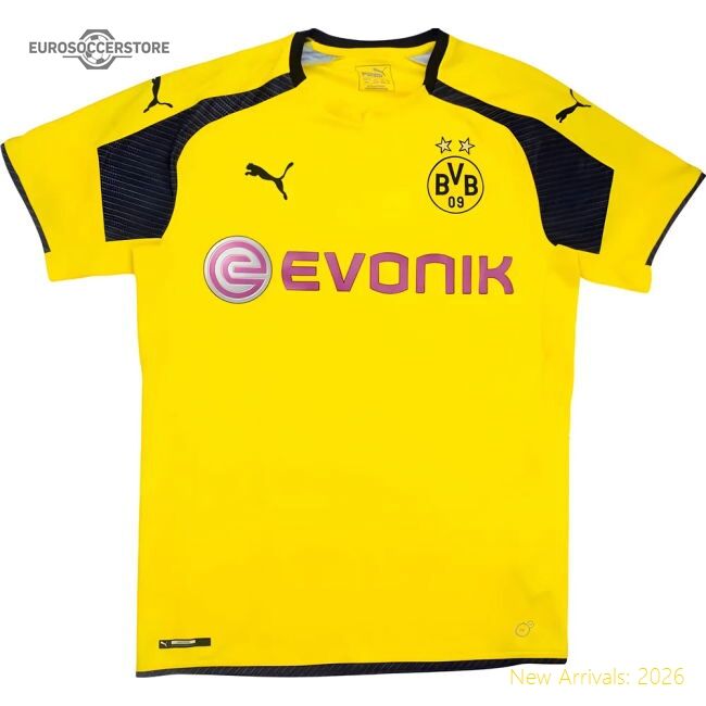 Top-grade Borussia Dortmund 2016-17 Champions League Home Kit (exce