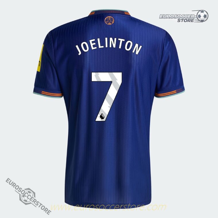 Newcastle United Third JOELINTON 7 Jersey 25-26 (Player Version)