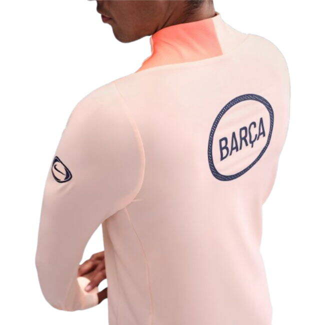 2025-2026 Barcelona Strike Dri-FIT Drill Top (Orange)