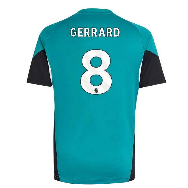 2025-20 Liverpool Training Soccer Jersey Gerrard (8) L S Kids