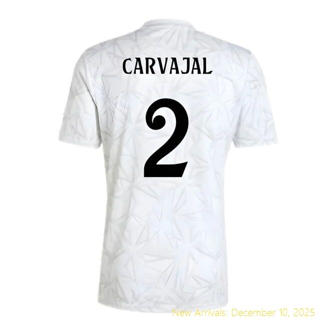2024-2025 RM Real Madrid Pre-Match High-Quality Shirt (White)