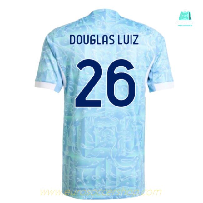 2025-2026 Juventus Authentic Away Shirt (Douglas Luiz 26)