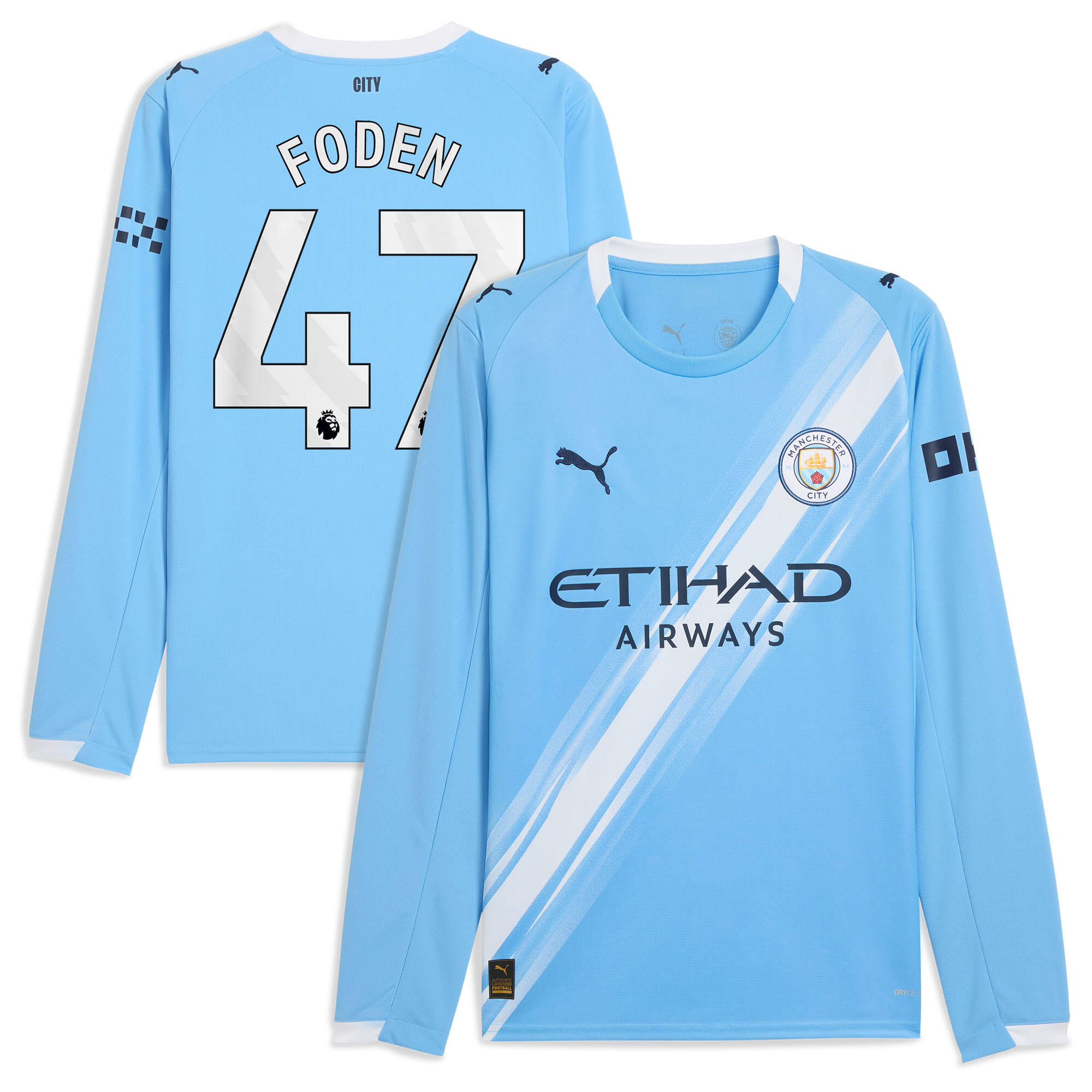 Man City Men's 2025 Excellent Replica - Club Jersey - Hurry Up