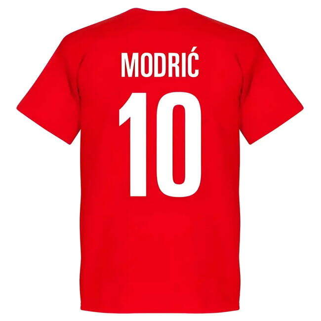 Modric 10 Professional Style Croatia Home Player Jersey 2025-2026