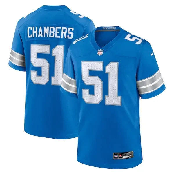 Performance None Game Jersey - Premium Blue NFL Fan Jersey | Game D...