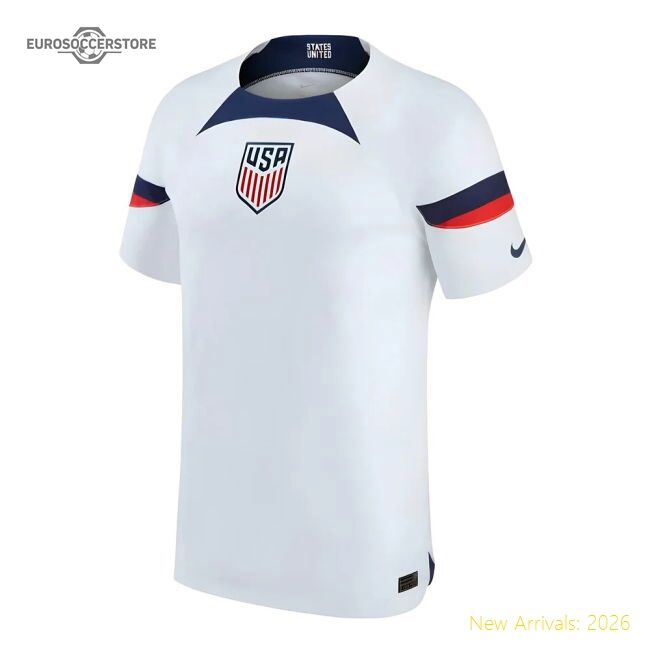Usa Kids 20222023 Home Highperformance Jersey X2426chest