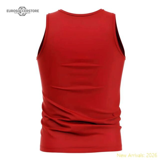 Vietnam Core Football Country Sleeveless Tee (red) - Premium Collection