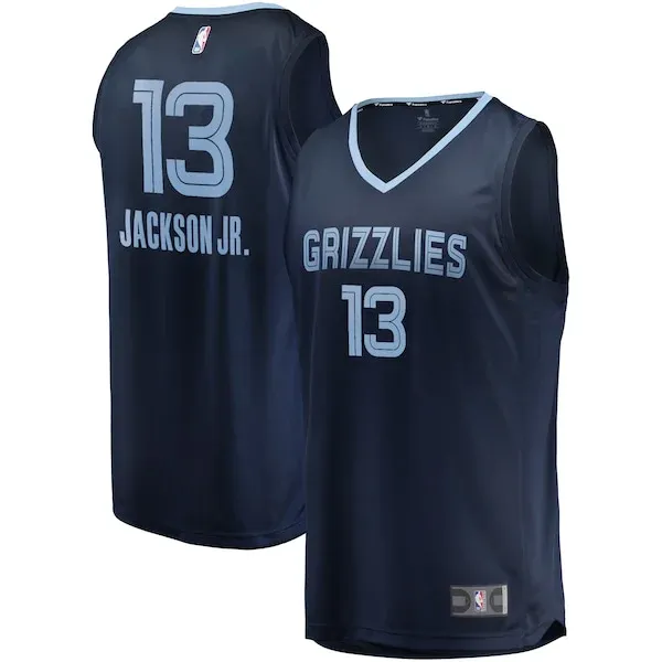 Jaren Jackson MEM Replica Jersey - official NBA - Navy casual