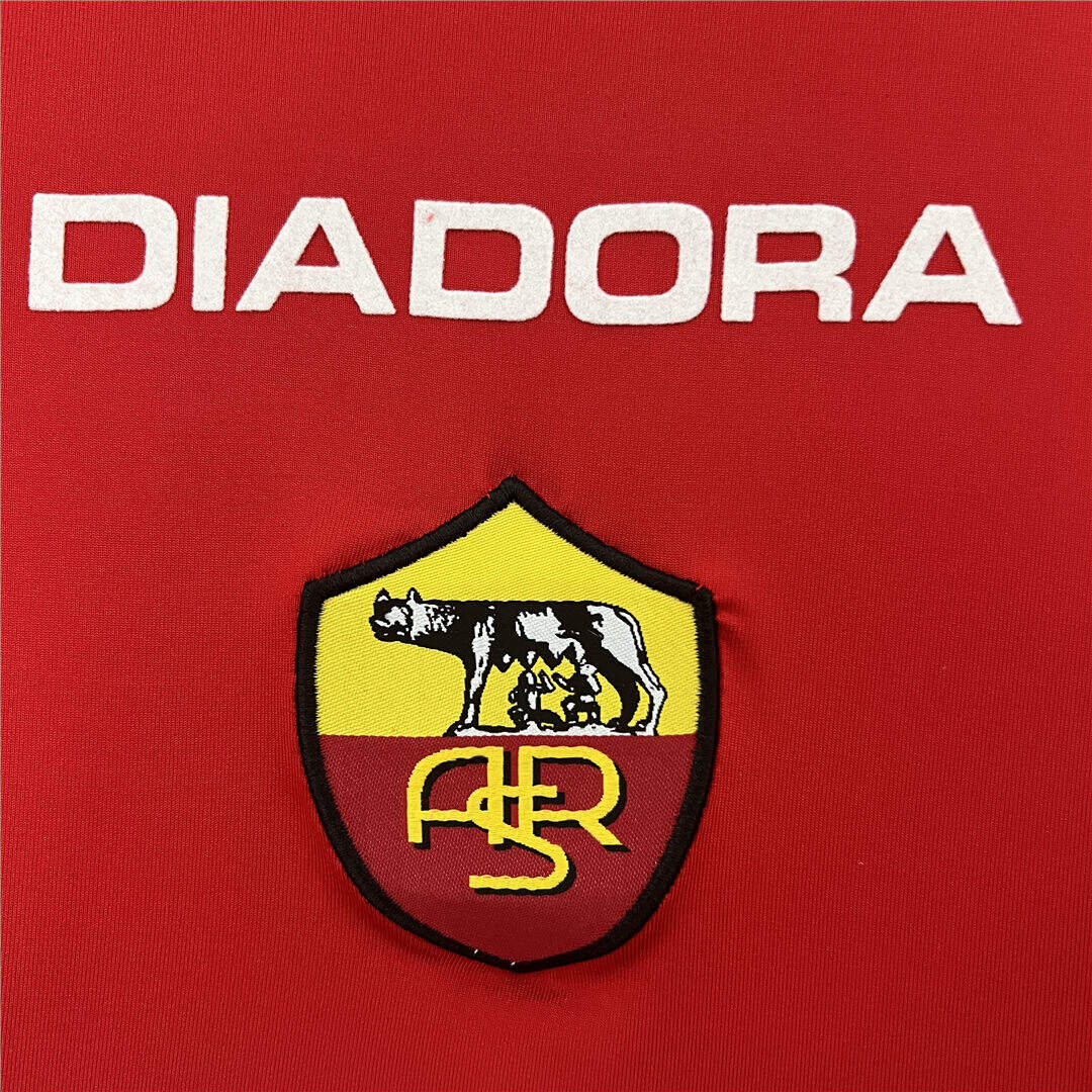 Genuine AS Roma 0405 Retro Shirt - Official Replica 10144