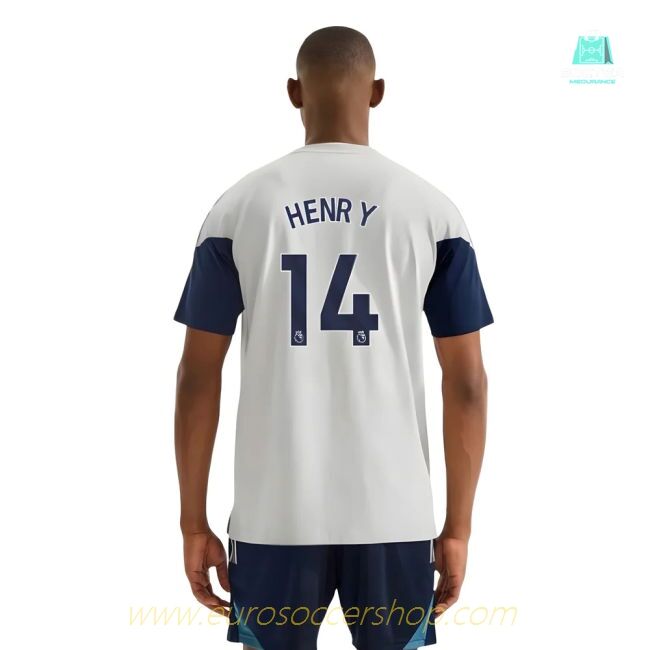 2025-2026 Arsenal Training Tee (Grey) (Henry 14)
