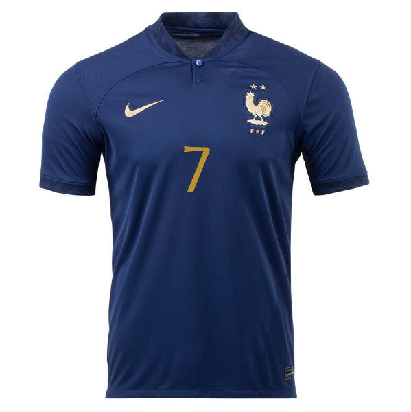 Professional Grade World Cup 2022 France Home GRIEZMANN Soccer Jersey