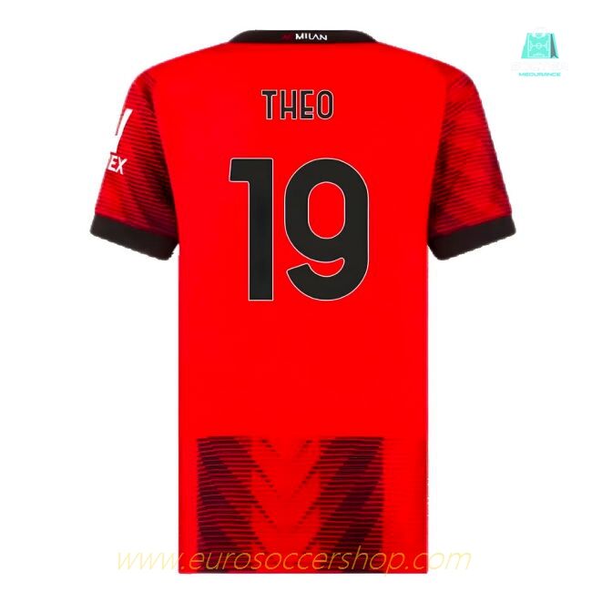 2023-2024 AC Milan Home Shirt (Ladies) (Theo 19)