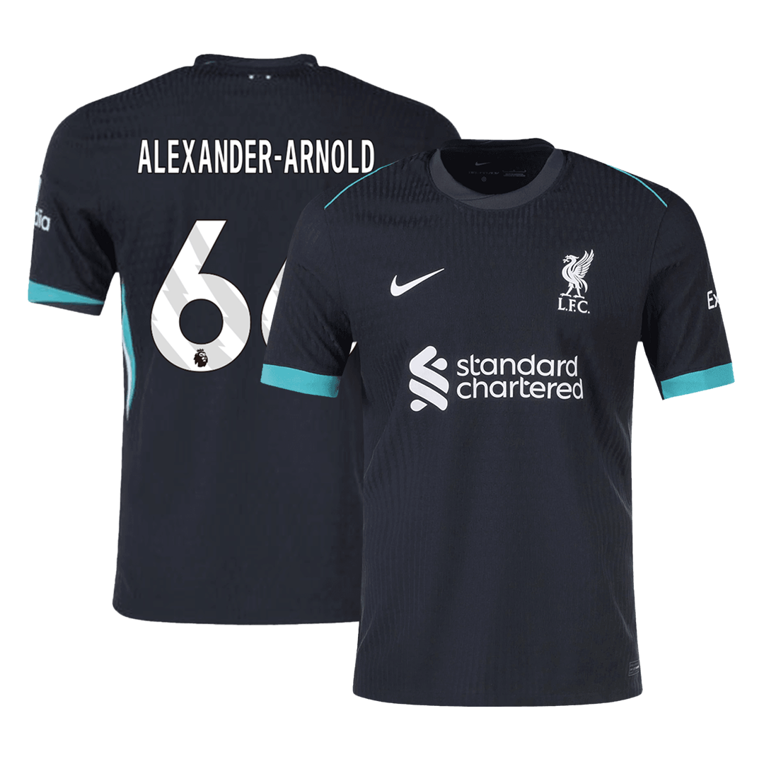 Player Version ALEXANDER-ARNOLD #66 Liverpool Away Soccer Jersey 2024/