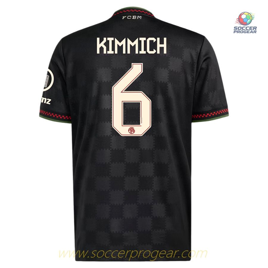 Bayern Munich Third Youth'sren's Football Kit Soccer Team Shirt 2025-2026 Season Kimmich