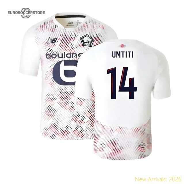 Top-Quality Fan-Favorite 2024-2025 Lille Away Shirt (Umtiti 14)