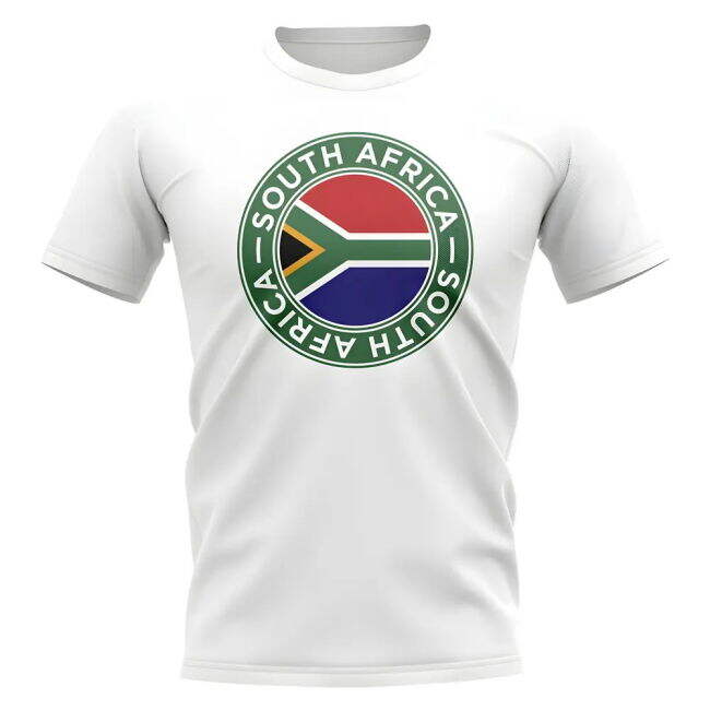 South Africa Football Badge T-Shirt (White)