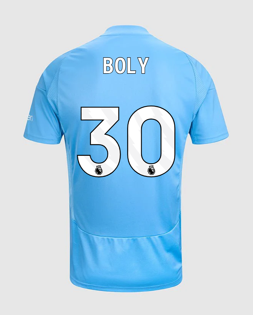 Nottingham Forest 24-25 Third Version Boly Number 30 Football Jersey