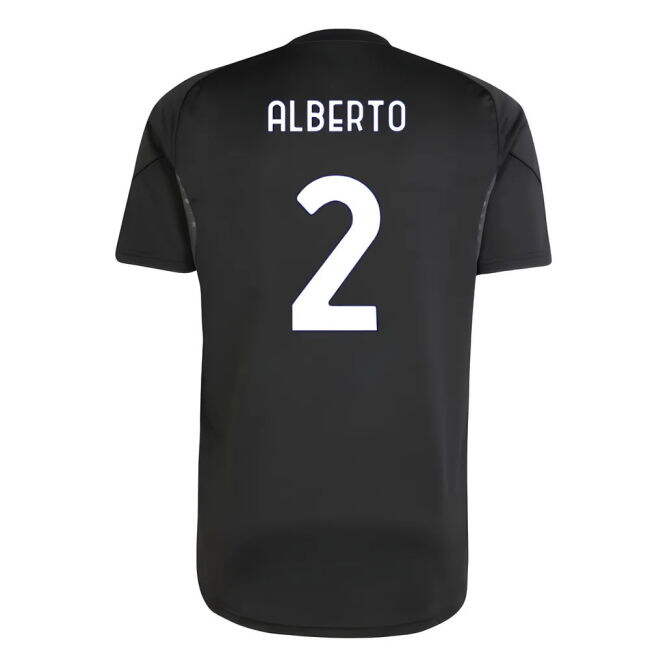 2025-2026 Juventus Training Shirt (Black) (Alberto 2)