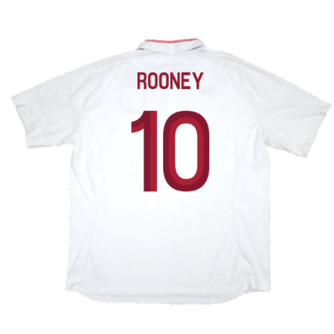 England 2012-13 Home Shirt (Good) (Rooney 10)