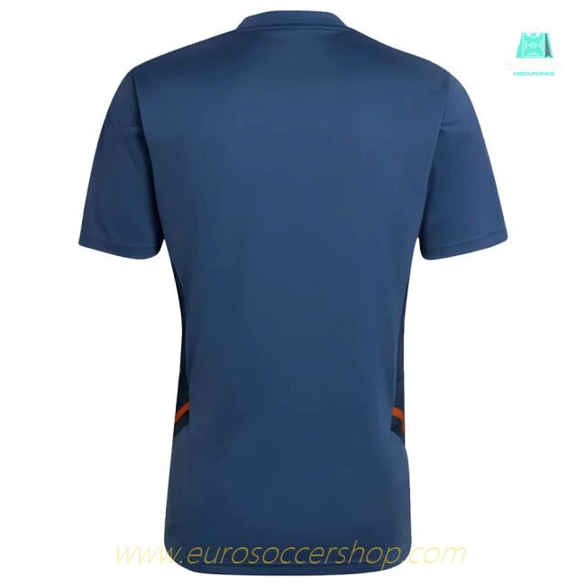 2022-2023 Man Utd Training Shirt (Blue) (Your Name)