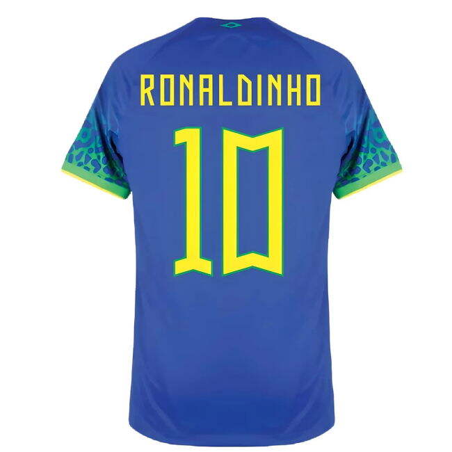 Licensed 2022-2023 Brazil Away Uniform
