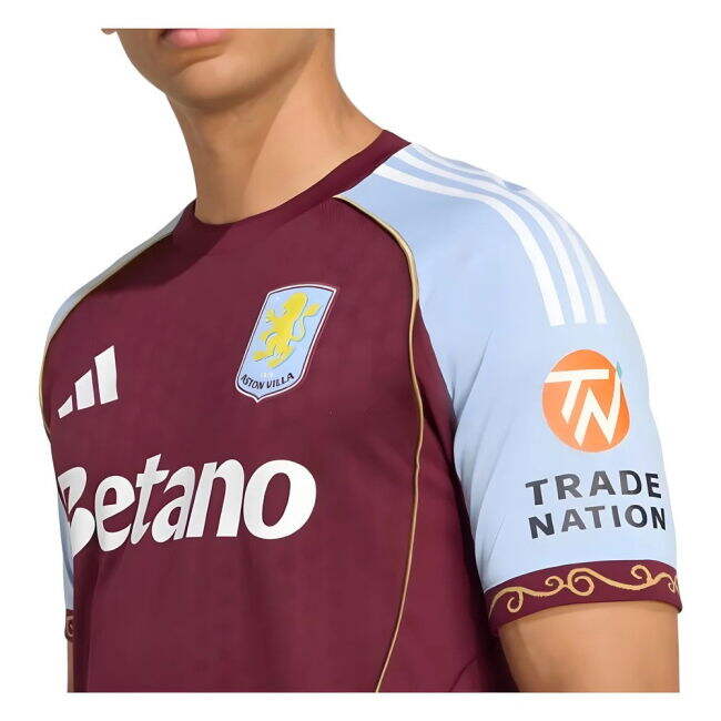 Top Quality Aston Villa 2025-2026 Home Jersey