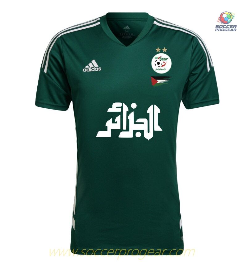 Algeria Palestine Team Jersey 2023 Green