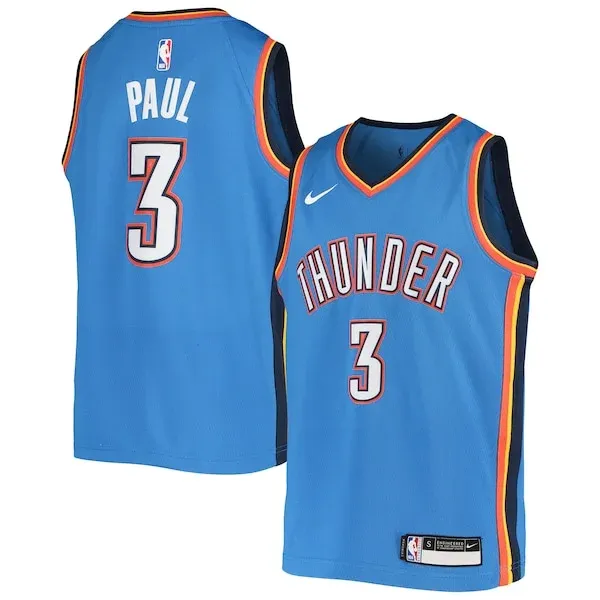 Chris Paul OKC Swingman Jersey - superior replica-jersey - Blue