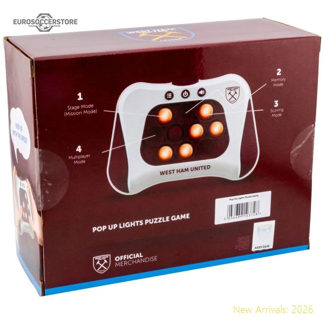 Authentic West Ham United Fc Pop Puzzle Game - Premium Quality Baby