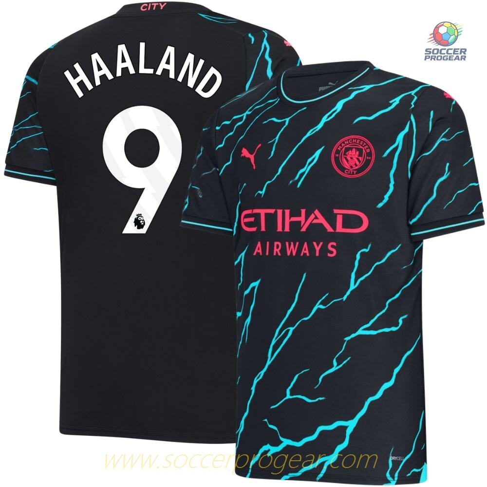 Manchester City Third Shirt 2023 2024 E.Haaland