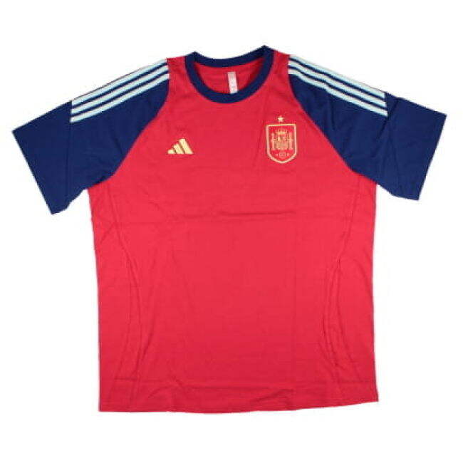 2024-2025 Spain Training Tee (Red) (Lamine Yamal 10)