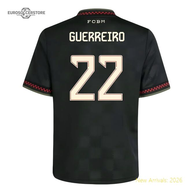 2025-2026 Bayern Munich Change Jersey (kids) (guerreiro 22)