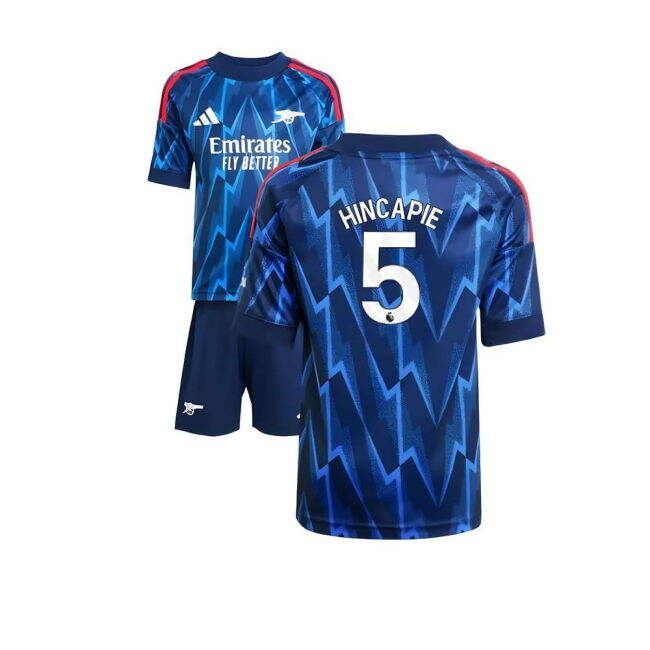 Adult 2025-2026 Arsenal Away Mini Kit (Hincapie 5)