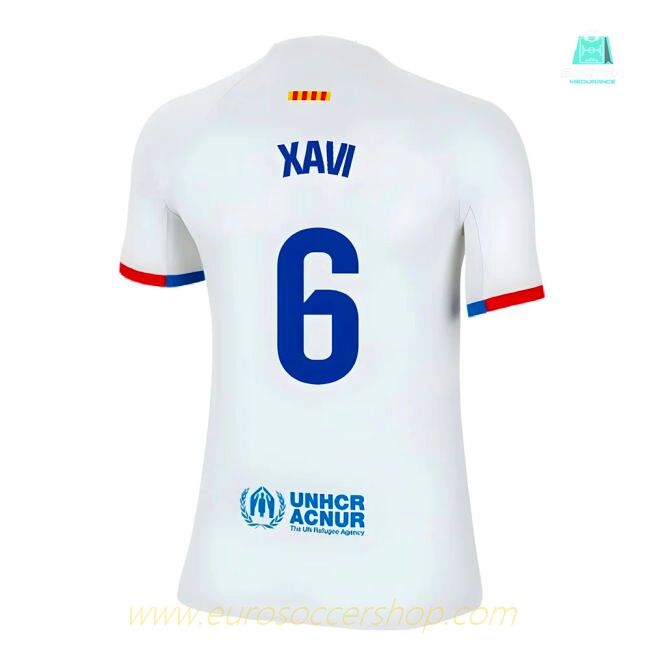 2023-2024 Barcelona Away Shirt (Kids) (Xavi 6)