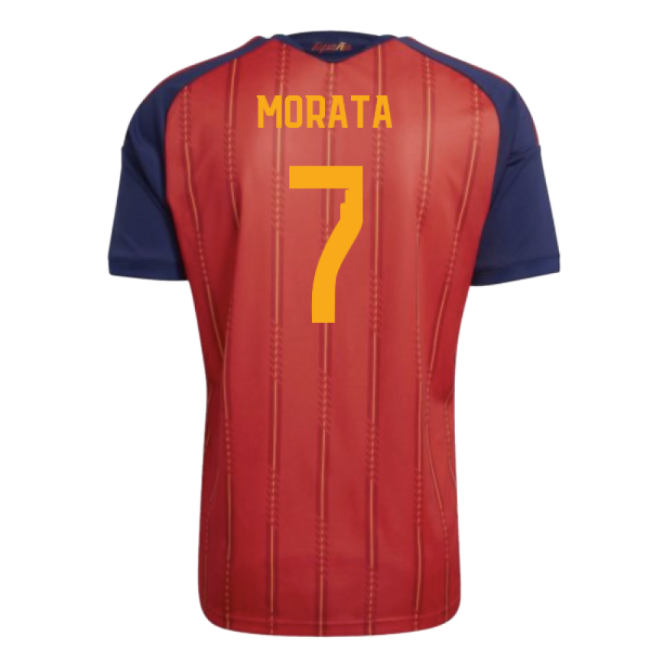 Modern Spain 2026-2027 Spain Home Youth Kit (Morata 7) for Fan Wear