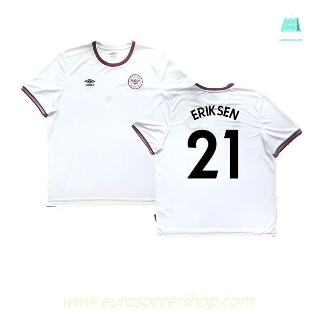 Brentford 2021-22 Third Shirt ((Excellent) 3XL) (ERIKSEN 21)